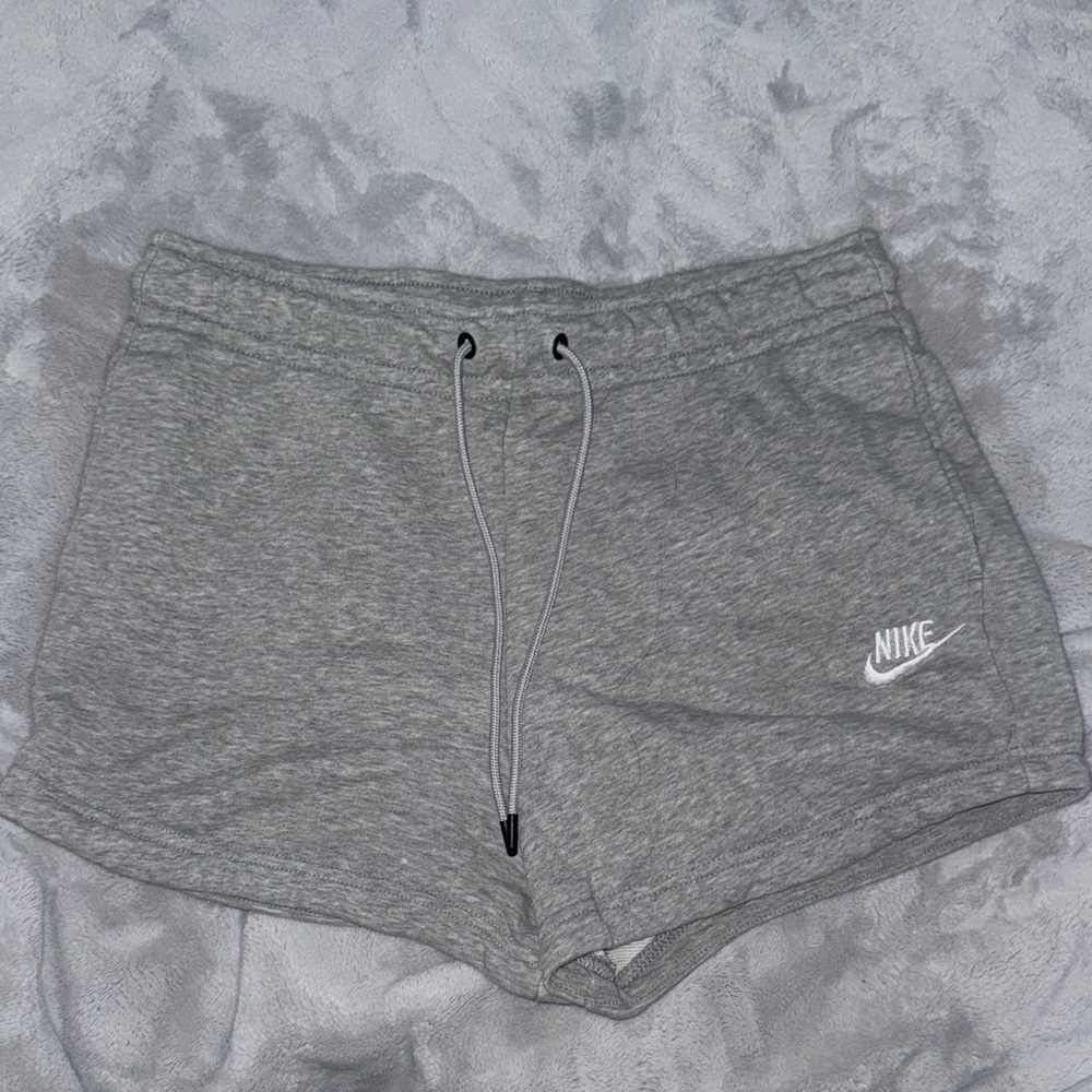 Nike Women's Gray Sweatshorts